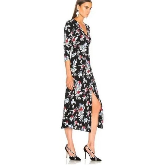 💕RIXO💕 Katie Dress ~ Brunch Floral Print Small - Picture 2 of 16